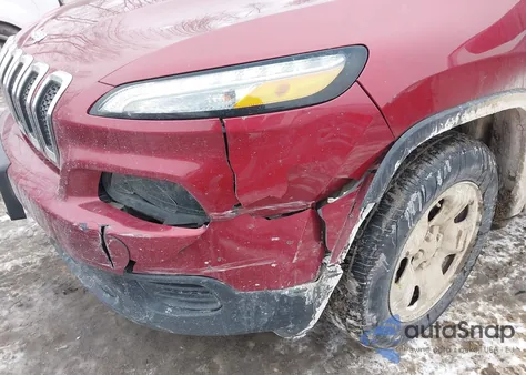 2017 Jeep Cherokee Sport from USA, damaged, VIN 1C4PJMAB6HW664203